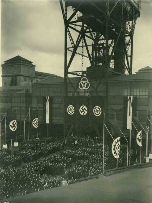 Kundgebung auf Zeche Hannibal, Bochum