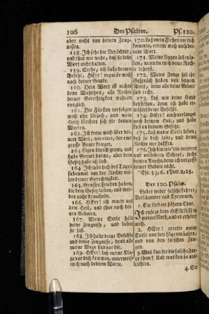 Der 120. Psalm.