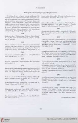 56: Bibliografia publikacji Ewy Kre̜glewskiej-Foksowicz