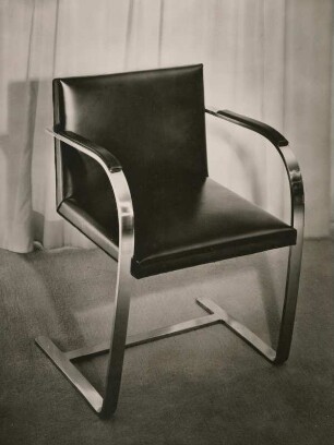 Armlehnsessel Nr. 255, Brno-Chair von Ludwig Mies van der Rohe