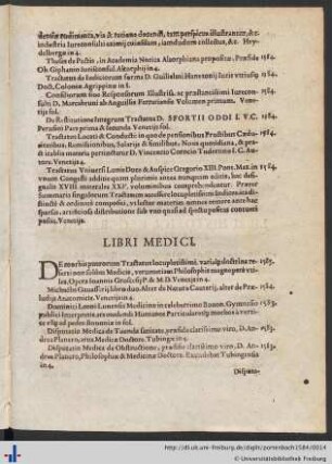 Libri Medici.