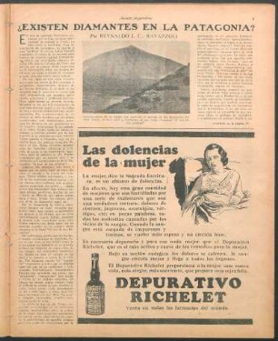¿Existen diamantes en la Patagonia?