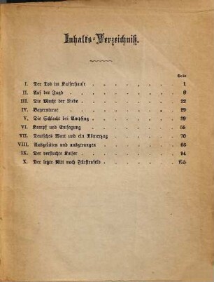 Kaiser Ludwig der Bayer und die schöne Klara von Reichertshofen : Historische Erzählung. (Feuilleton-Beilage zum "Münchener Fremdenblatt.)