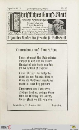 Nr. 12 (Dezember 1913)