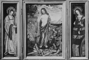 Kasseler Auferstehungsaltärchen — Barbara von Nikomedien