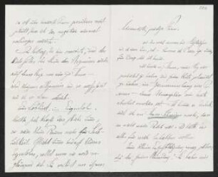 Brief von Fritz von Unruh an Margarete Hauptmann