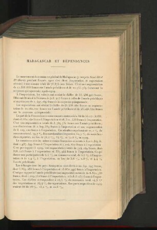 Madagascar Et Dépendances.