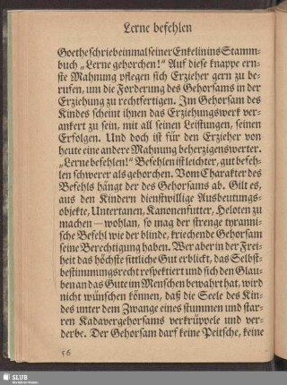 Lerne befehlen