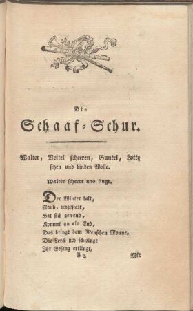 Die Schaaf-Schur.