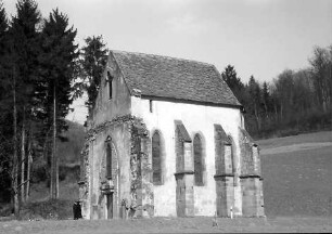 Tennenbach: Klosterkirche Tennenbach; von der abgerissenen Seite