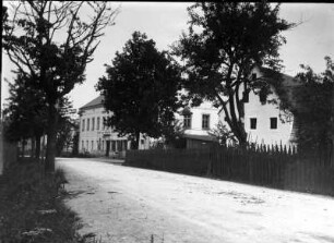 Beiersdorf. Gasthof Erbgericht. Straßenansicht