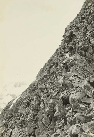 Österreich. Stubaier Alpen. Kletterei an der Stubaier Wildspitze