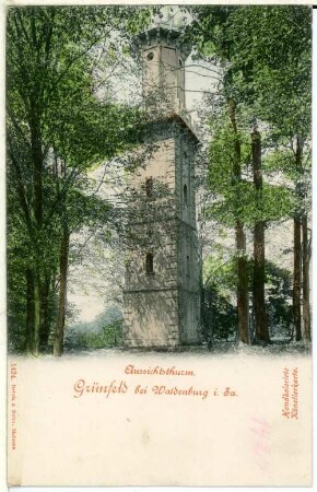 Grünfeld. Aussichtsturm