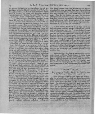 Waiblinger, F. W.: Lieder der Griechen. Stuttgart: 1823