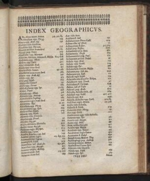Index Geographicus