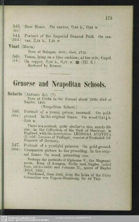 Genoese and Neapolitan Schools