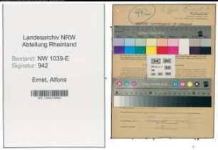 Entnazifizierung Alfons Ernst , geb. 24.09.1908 (Reiseingenieur)