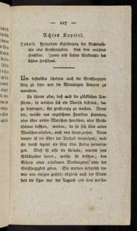 127-134, Achtes Kapitel