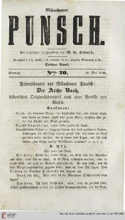 Nro. 20 (19. Mai 1850)
