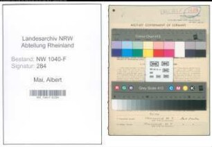 Entnazifizierung Albert Mai , geb. 08.06.1902 (Zollbeamter)