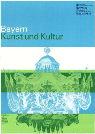 Olympische Spiele 1972 (Kulturprogramm). Titel: Bayern. Kunst und Kultur