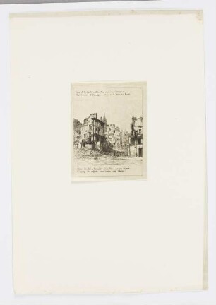 St. Cloud Brulé, Blatt 10 der Folge "Prussiens chez nous"