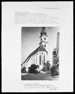 Katholische Stadtpfarrkirche Mariä Himmelfahrt