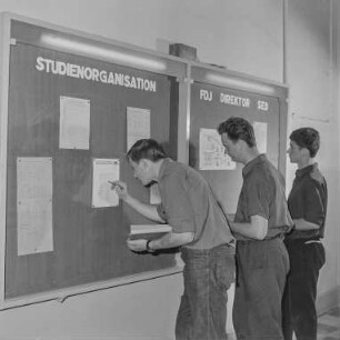 Bautzen Fachschule für Landwirtschaft : Bautzen. Fachschule für Landwirtschaft, Erich-Pfaff-Straße. Informationstafel