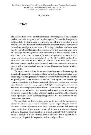 Preface