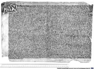 Aufforderung an die Reichsstände, zur Heeresfolge in Feldkirch zu erscheinen, um nach Rom und gegen den König von Frankreich zu ziehen, Augsburg, 1496.05.23.