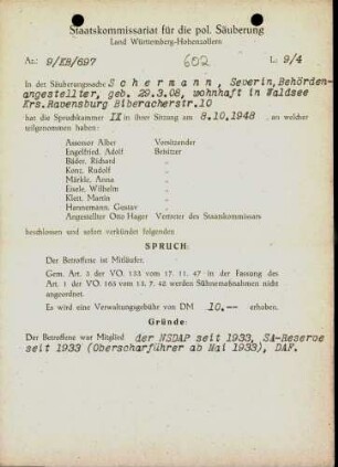 Schermann, Severin