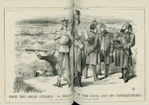 From the Great Pyramid. (A birds-eye view of the canal and its consequences)