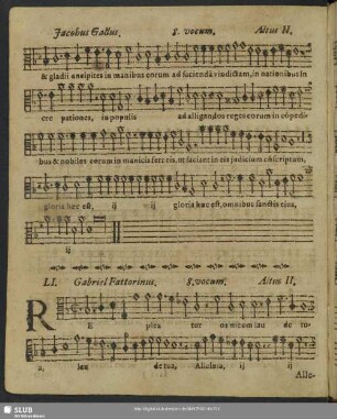 [Cantiones LI. bis L.XV.]