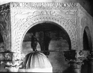 Cividale del Friuli, Dom S. Maria Assunta, Ziborium der Taufe