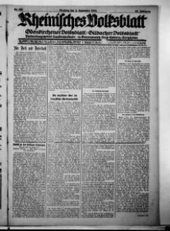 Rheinisches Volksblatt