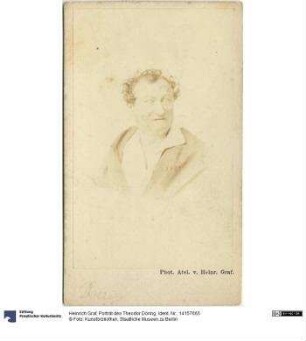Porträt des Theodor Döring