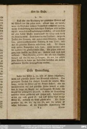 Erste Anmerkung.