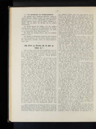 11. Die Feststellung des Wahlergebnisses