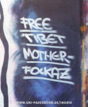 FREE TIBET MOTHER-FOcKAZ