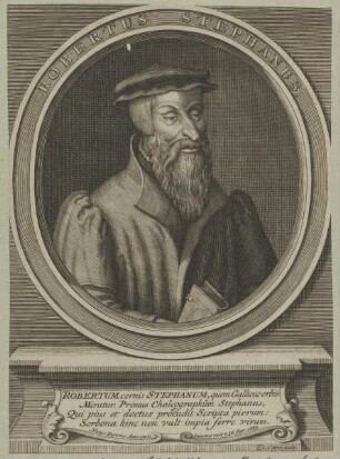 Bildnis des Robertus Stephanus