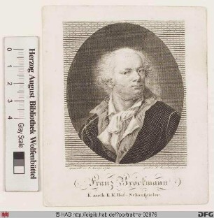 Bildnis Johann Franz (Carl) Hieronymus Brockmann