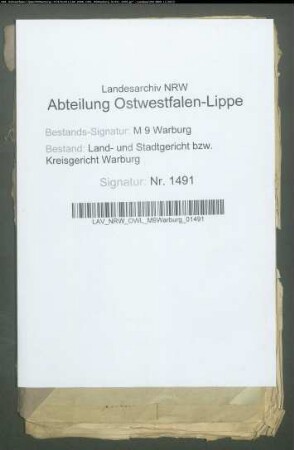 Erblasser: Rustemeier, Josepha: