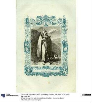 San Antonio, Abad. (Der Heilige Antonius, Abt)