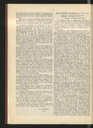 Neunte ordentliche Versammlung vom 3. Mai 1879