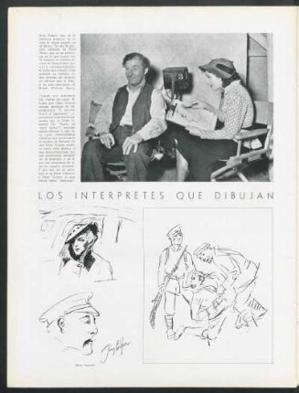 Los intérpretes que dibujan
