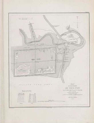 Plan de l'occupation de Tien-Tsin