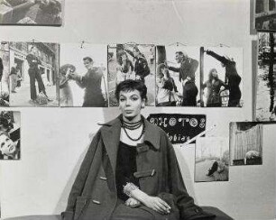 Ohne Titel (Ausstellungsdokumentation). Erste Ausstellung von Herbert Tobias im Quartier Bohème, Berlin 1954