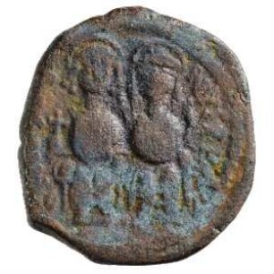 Münze, Follis, 571 / 572