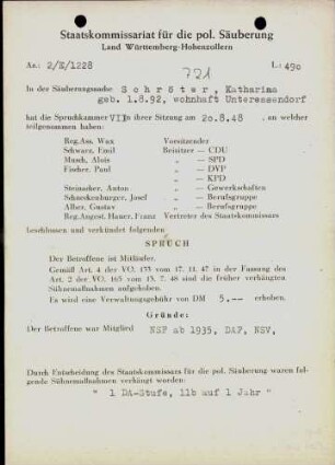 Schröter, Katharina