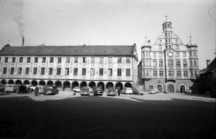 Memmingen: Steuerhaus und Rathaus